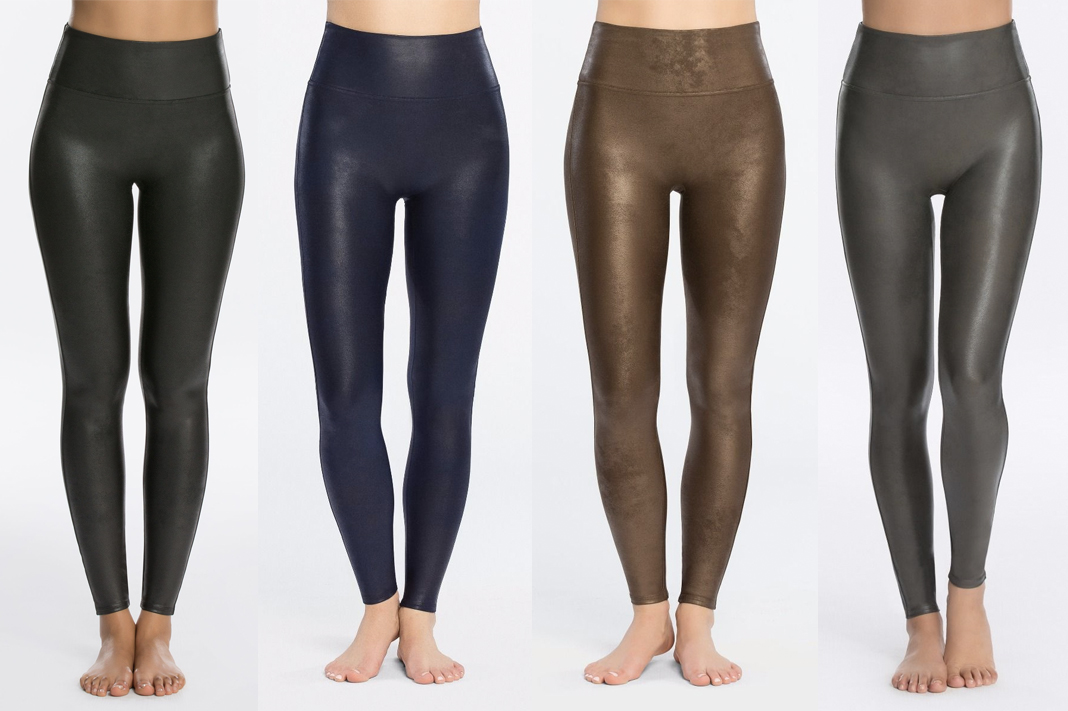 SPANX Faux Leather Leggings Review + 15% Coupon - Schimiggy