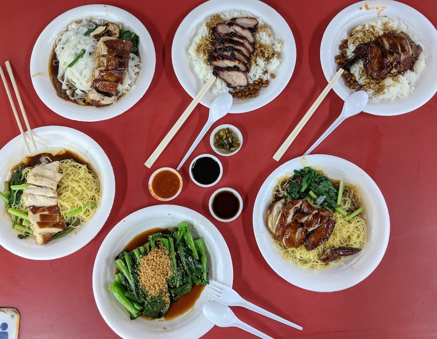 Singapore Hawker Stand Chan Hainanese Chicken