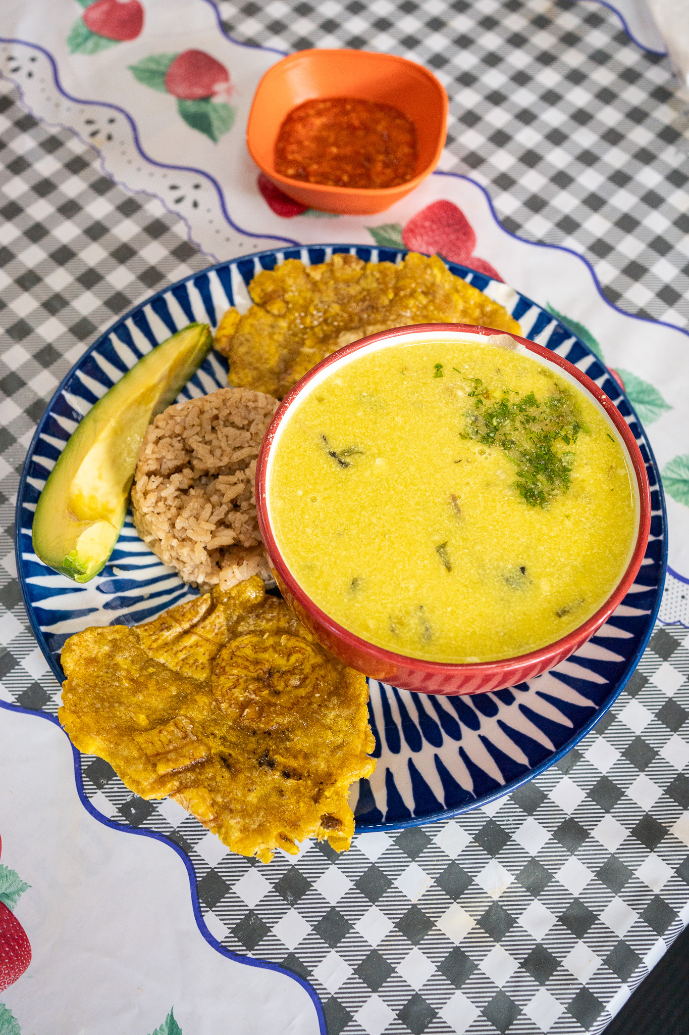 La Esquina de Mary Rompe Colchon Soup Bogota Colombia