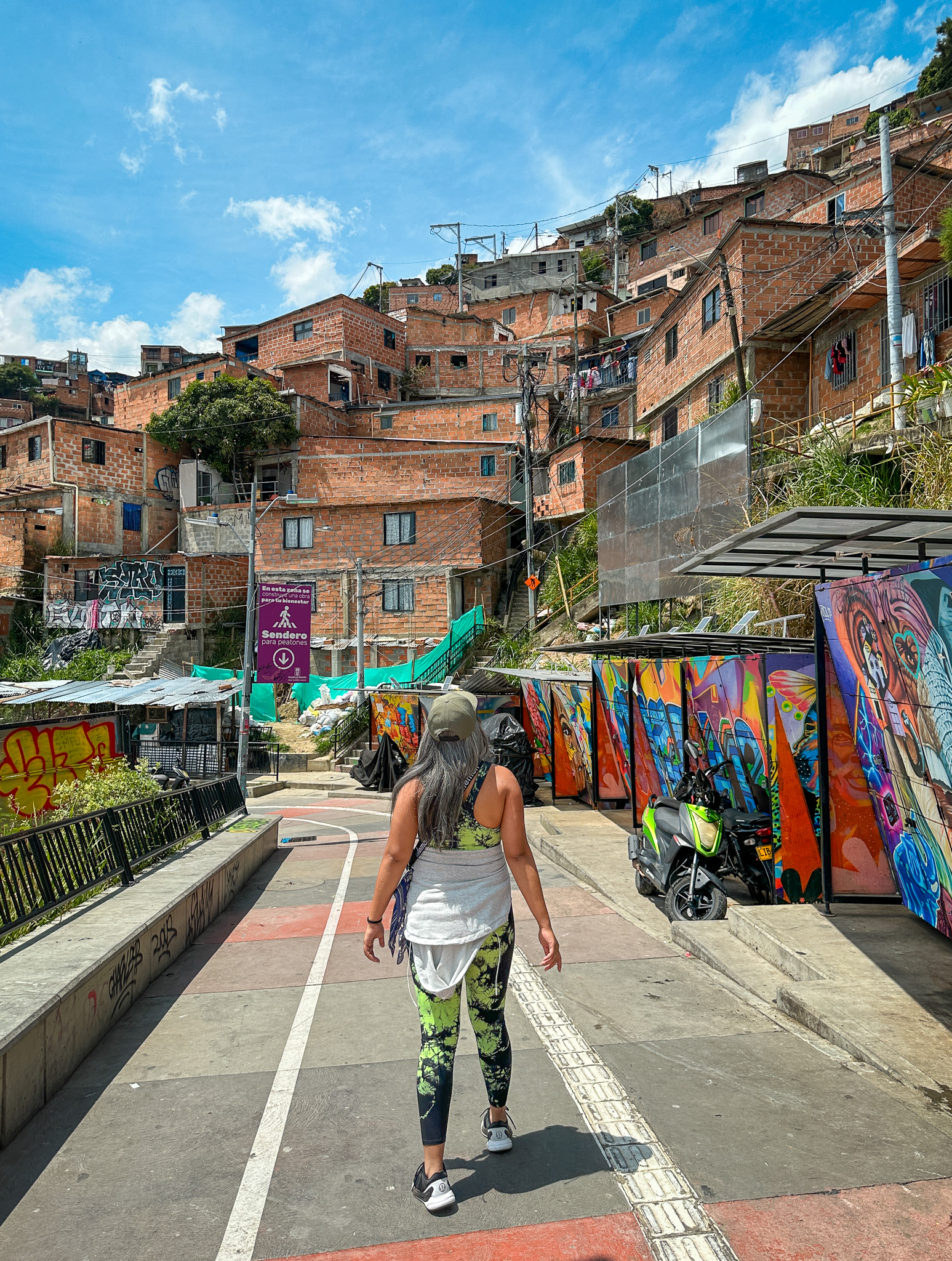 Comuna 13 Medellin Colombia Electric and Rose Activewear