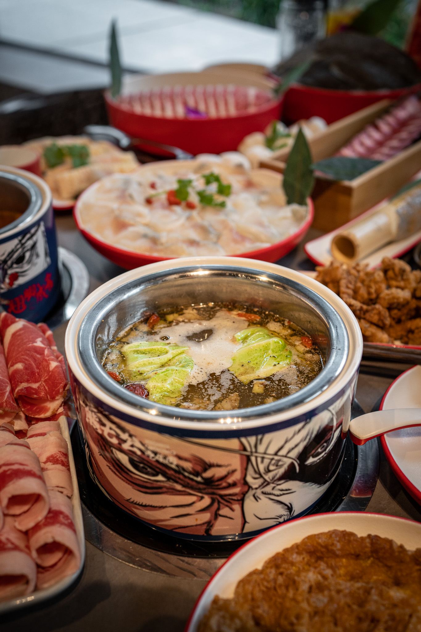 Crazy Monk Hot Pot Qiaojiao hotpot soup Seattle WA