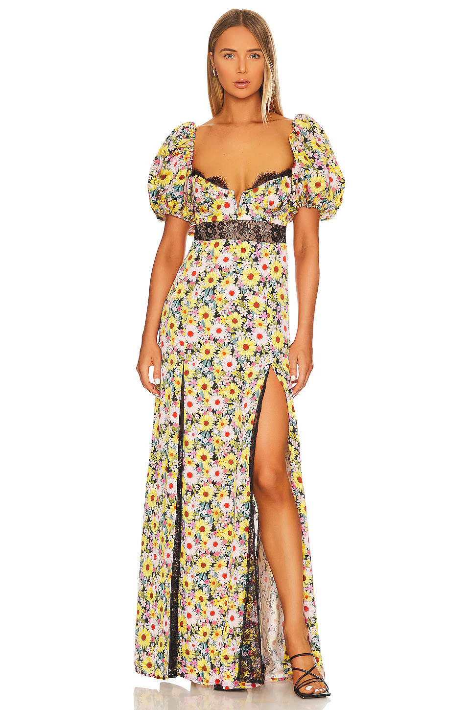 For Love and Lemons Sylvia Maxi dress