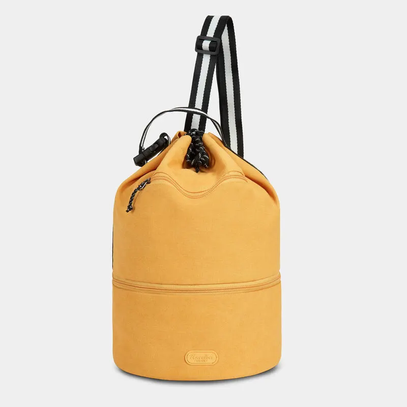 Travelon Coastal Cinch Bag & Cooler yellow