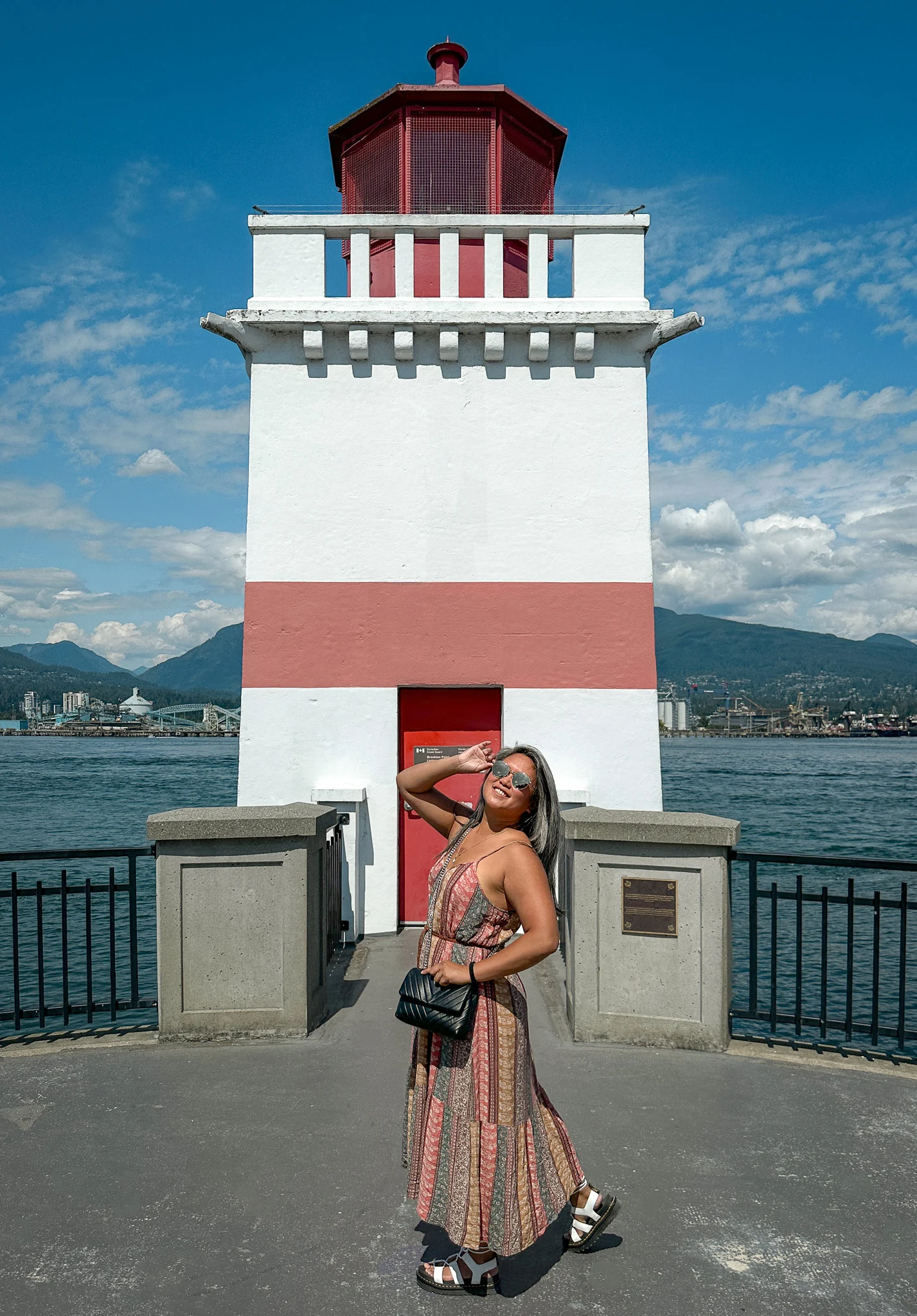 Brockton Point Lighthouse Vancouver Canada Quince Veronica M Doc Martens Nartilla sandals