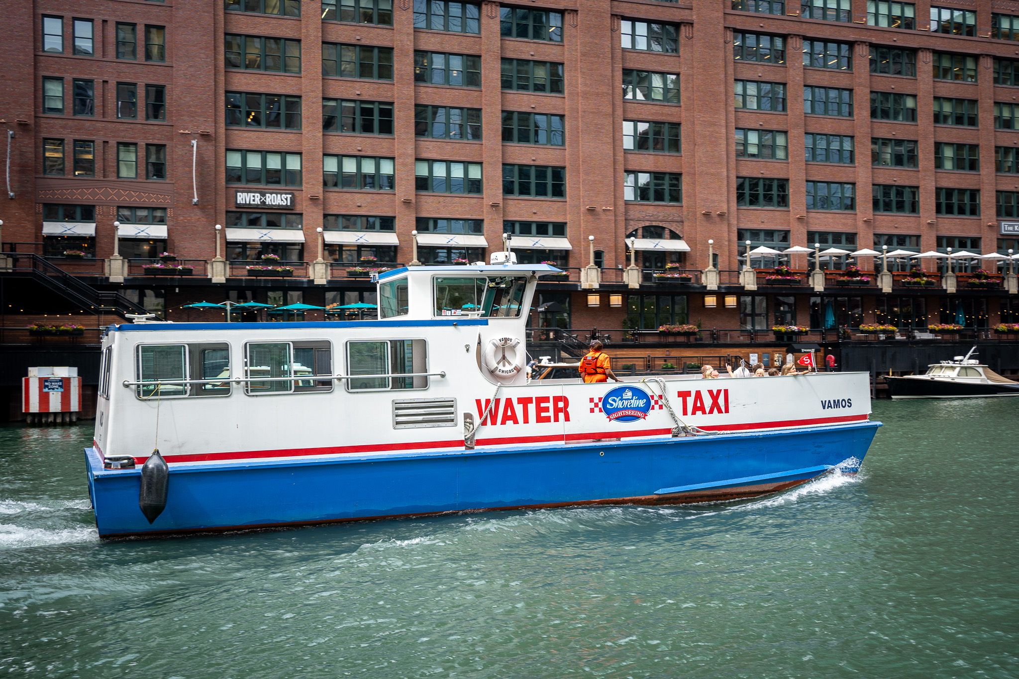 Take the Chicago Water Taxi