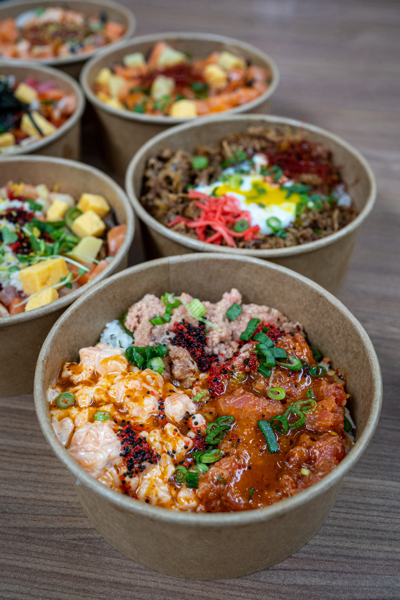 Kudedon sushi chirashi don bowls Seattle