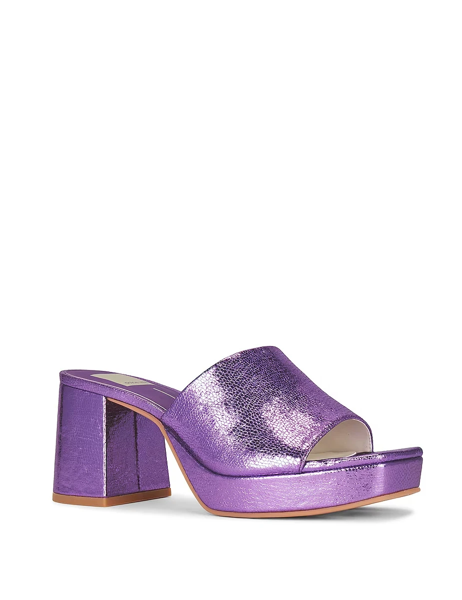 Dolce Vita Marsha Platform Sandal cracked purple