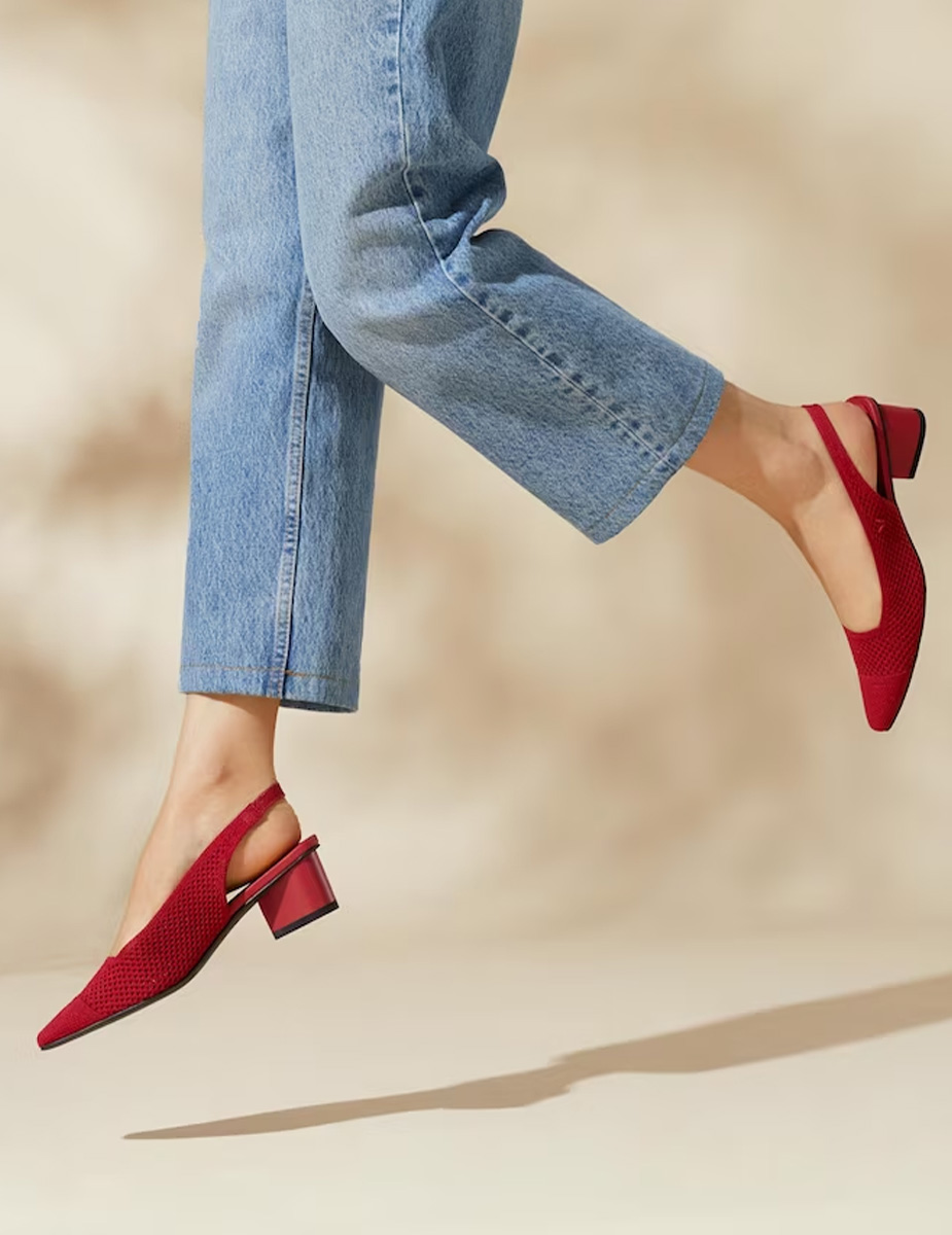 VIVAIA Leah red heels