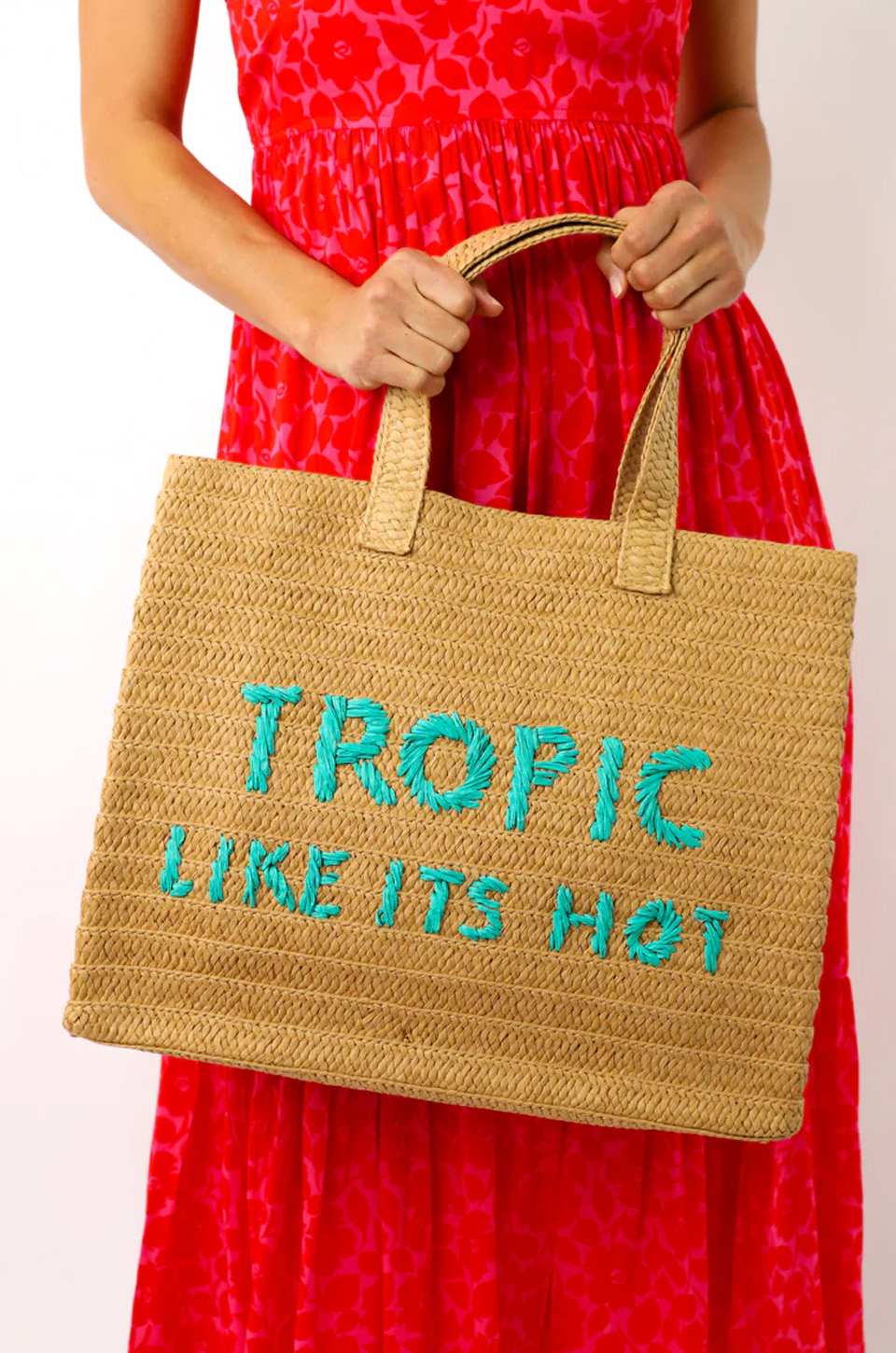 BTB Los Angeles Tropic Like Its Hot Beach Tote Bag