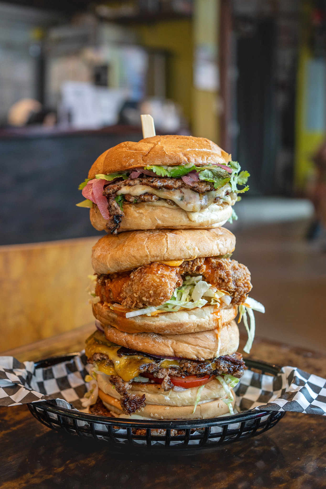 Ox Burger tower Seattle
