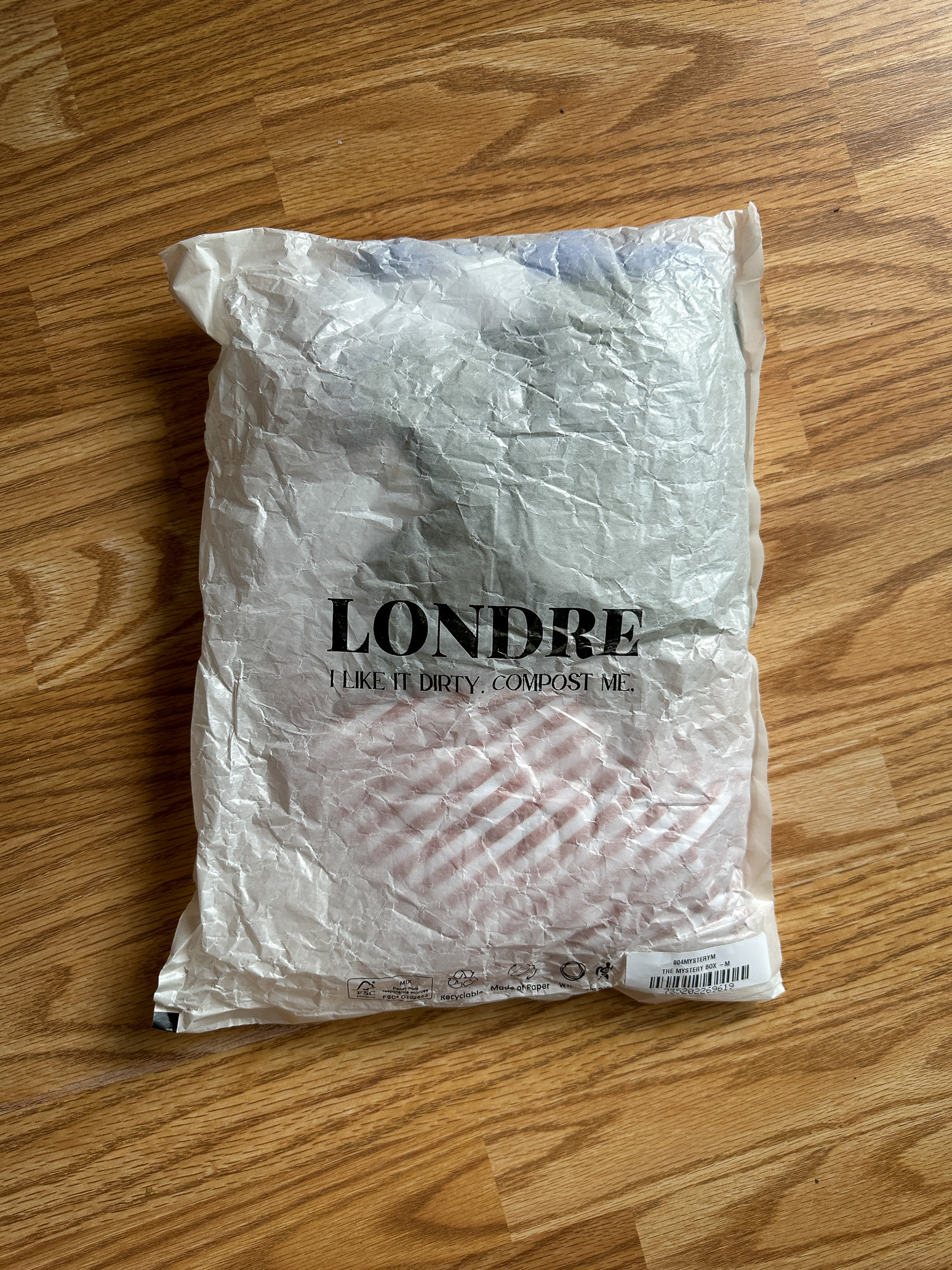 londre bodywear mystery bundle review packaging