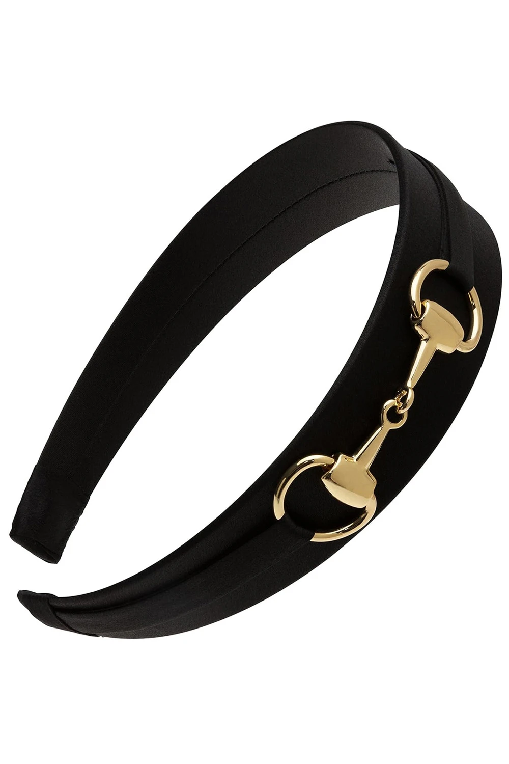 L Erickson gold buckle Bit headband