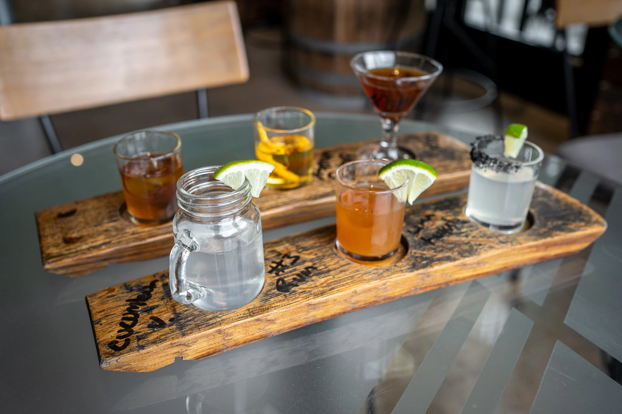 Cocktail Tasting from Blue Spirits Distillery Leavenworth Washington