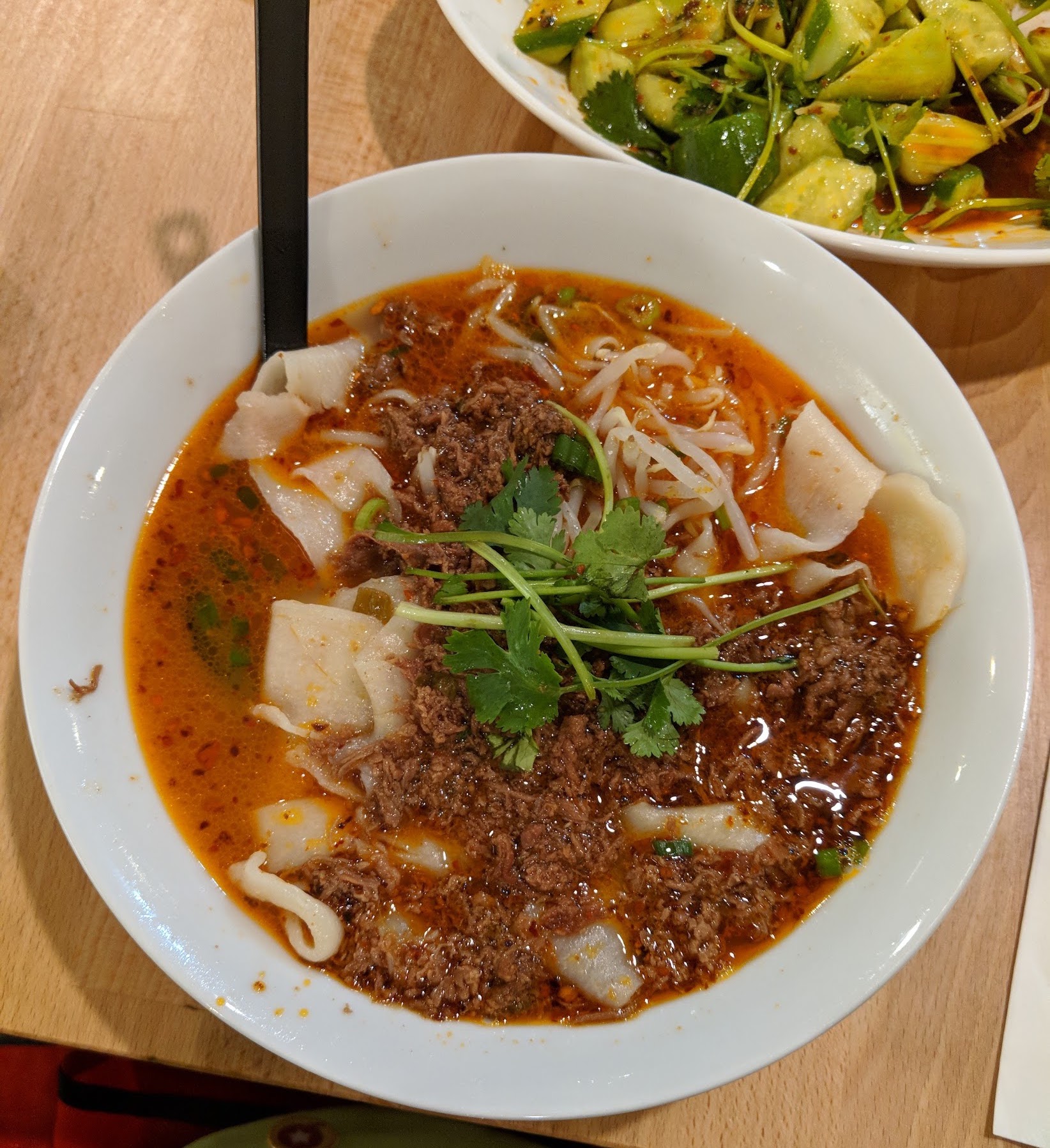 spicy cumin lamb noodle soup xian noodles seattle