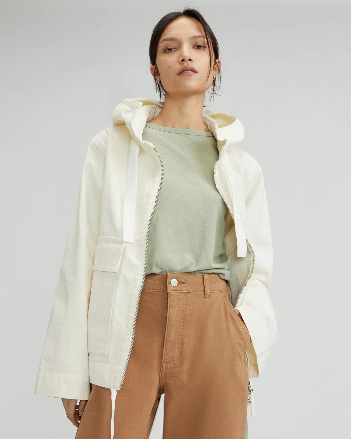 Everlane Canvas Organic Cotton Anorak