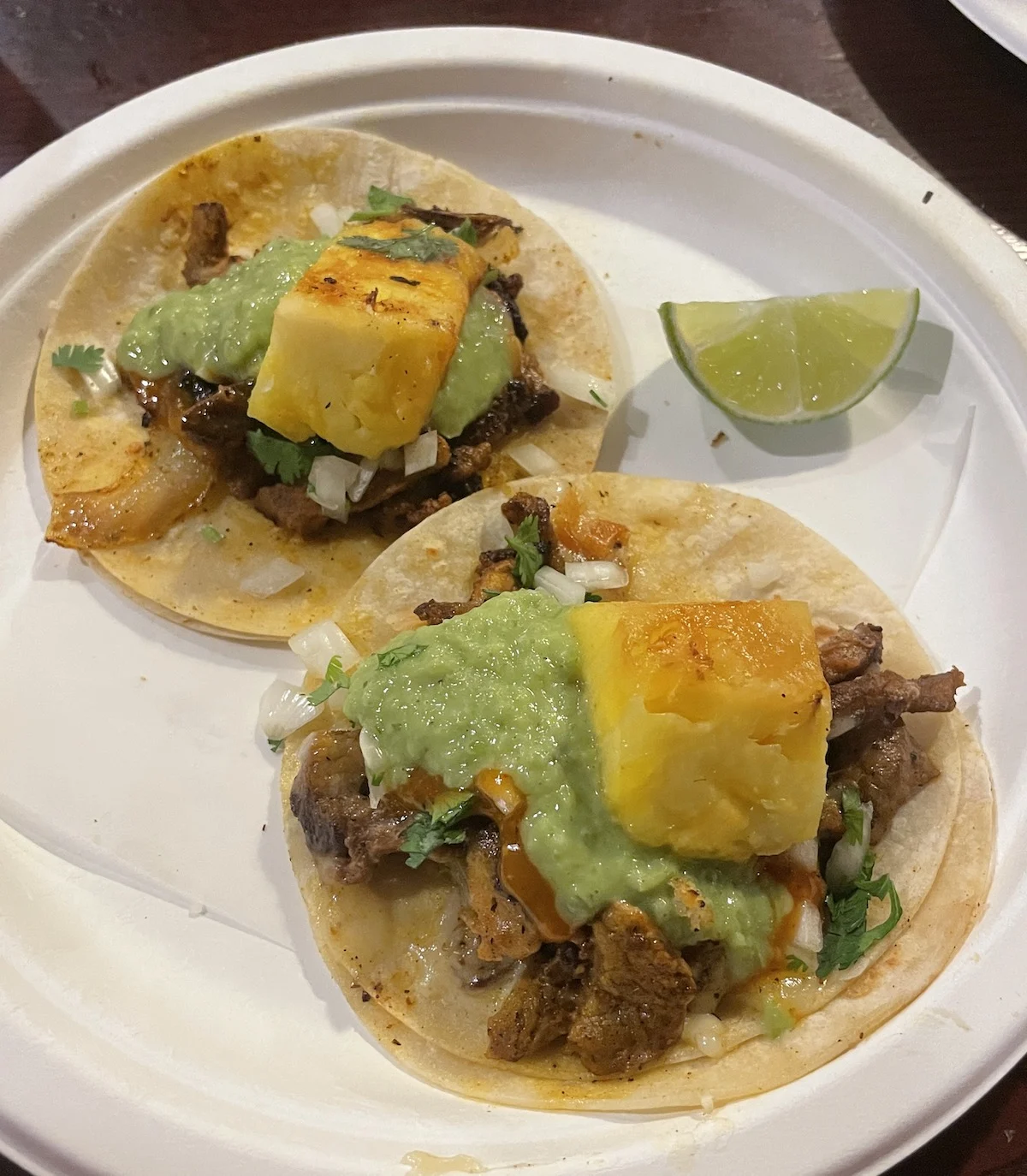 tacos chukis al pastor tacos