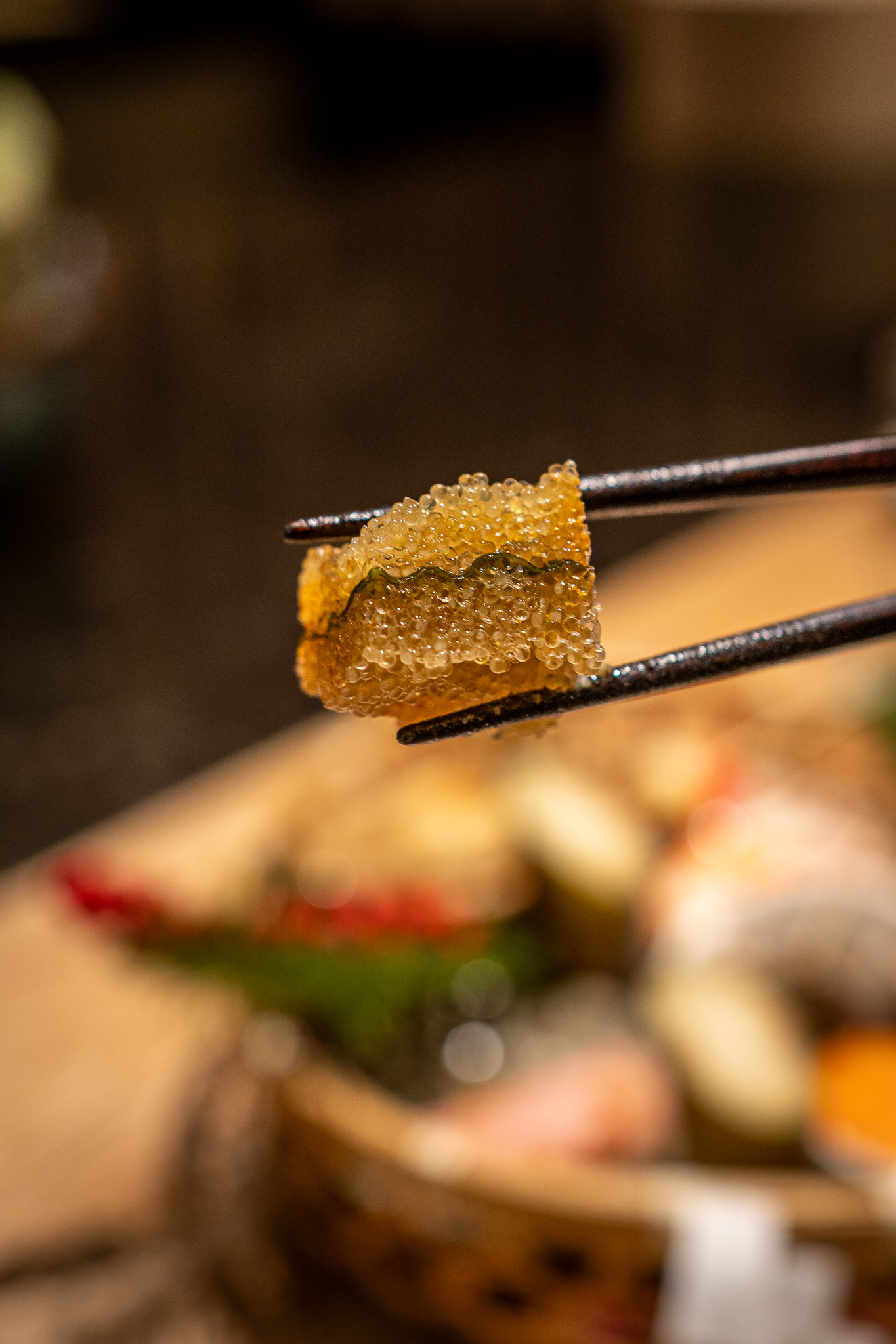 Osechi Ryori Herring roe with Kobu kelp Towa Kaiseki Redmond WA
