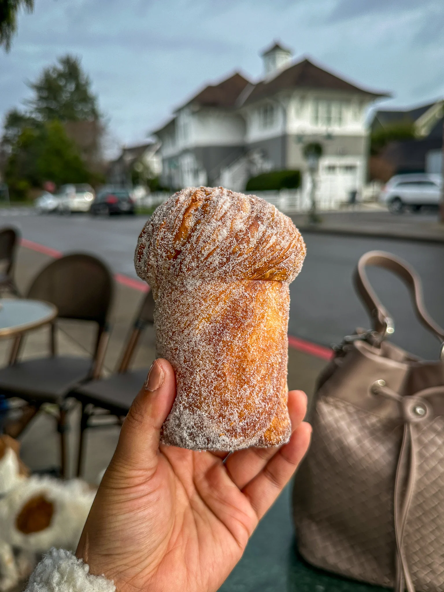 Cruffin from Vista Bakery Seabrook WA