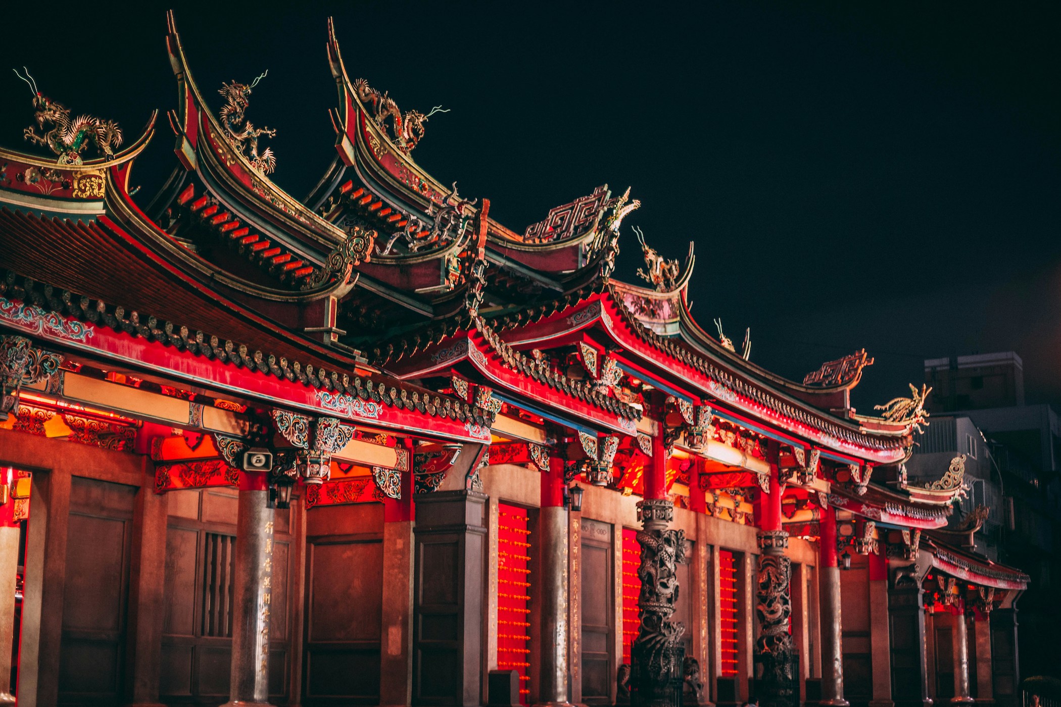 lungshan temple taipei taiwan