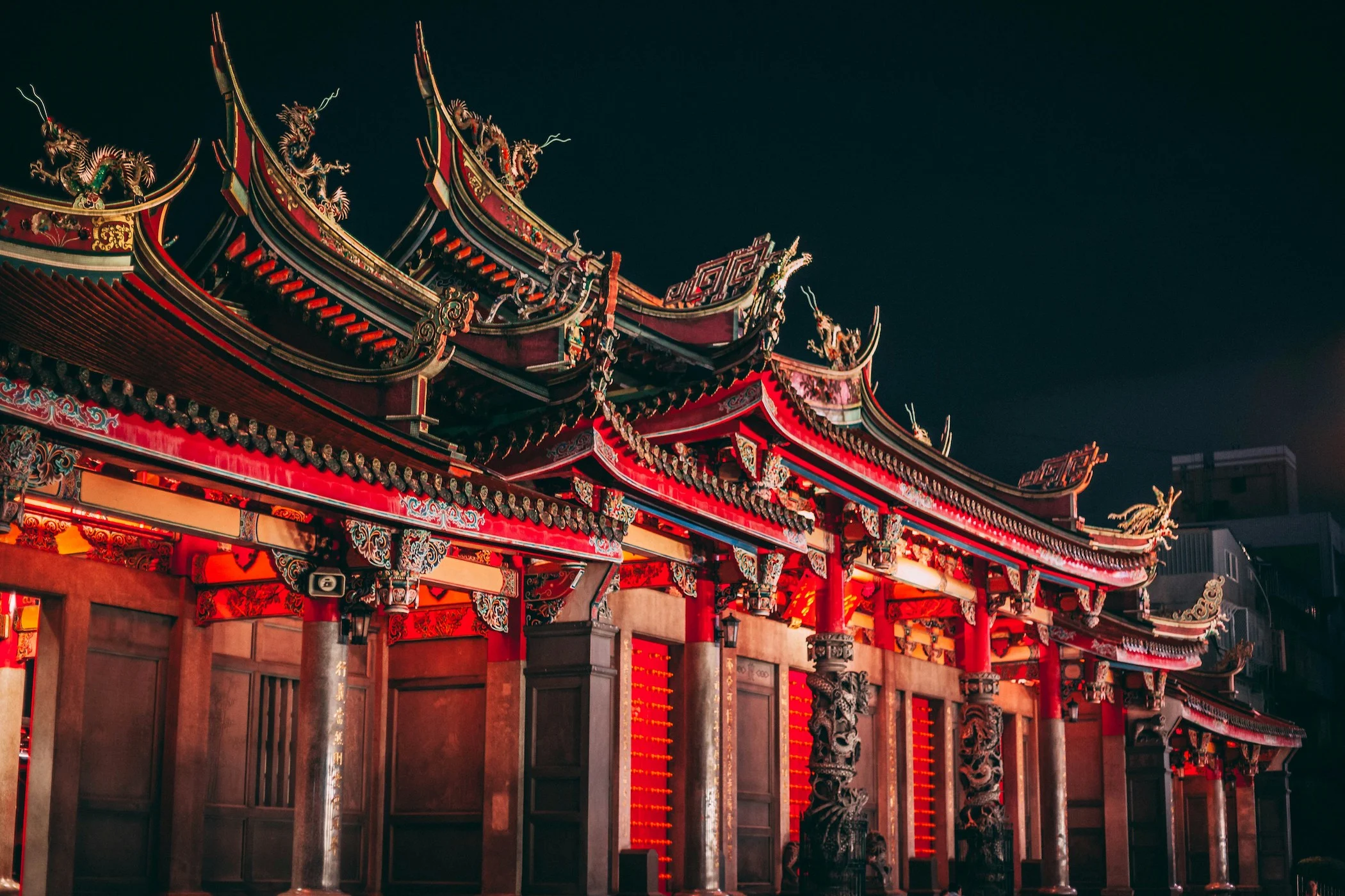 lungshan temple taipei taiwan