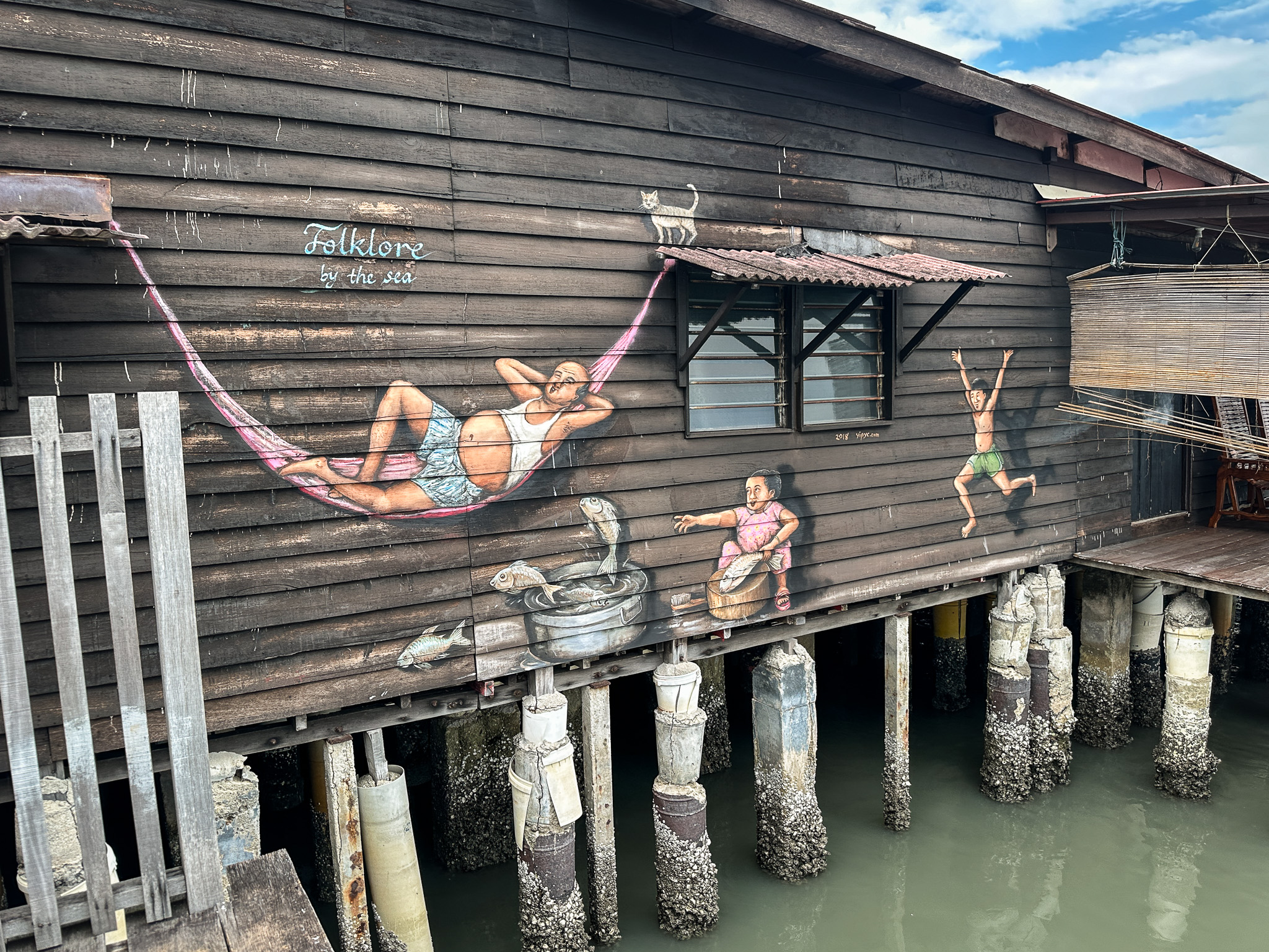 Folklore by the Sea Street Art Chew Jetty Georgetown malaysia