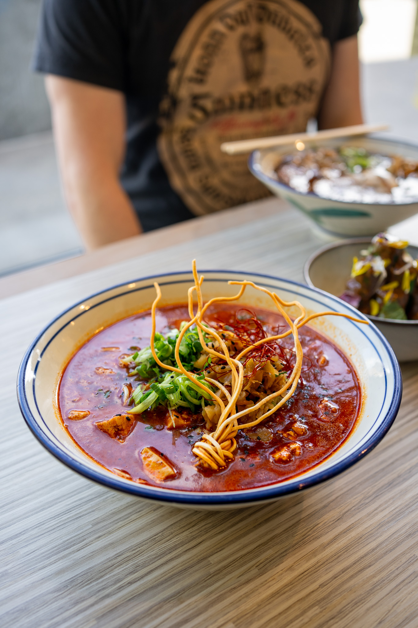 mapo tofu ramen from Ooink in Capitol Hill