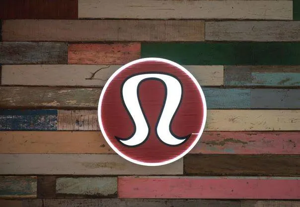 lululemon store sign logo