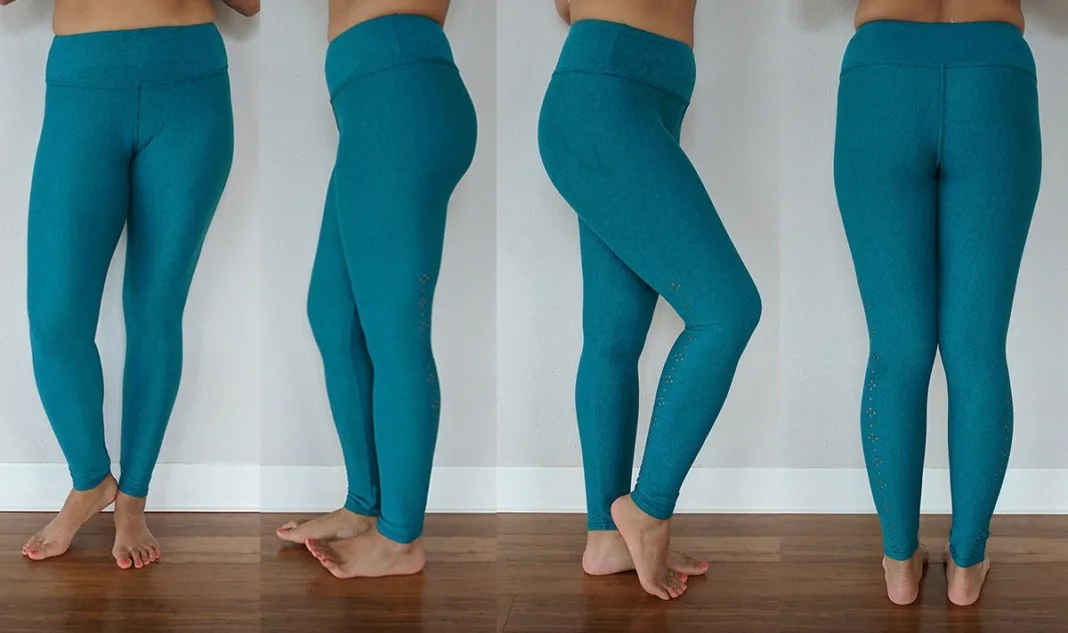 altar ego laser cut leggings jade teal review