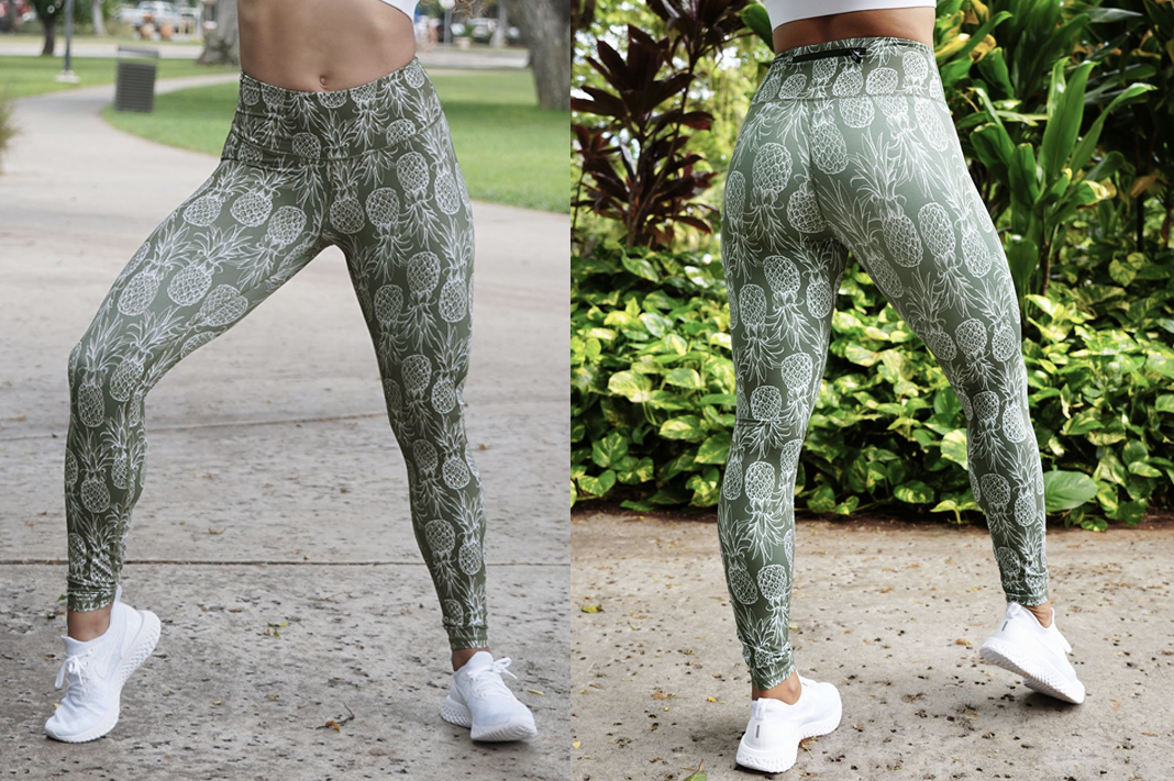 love fitness apparel pineapple printed leggings schimiggy reviews
