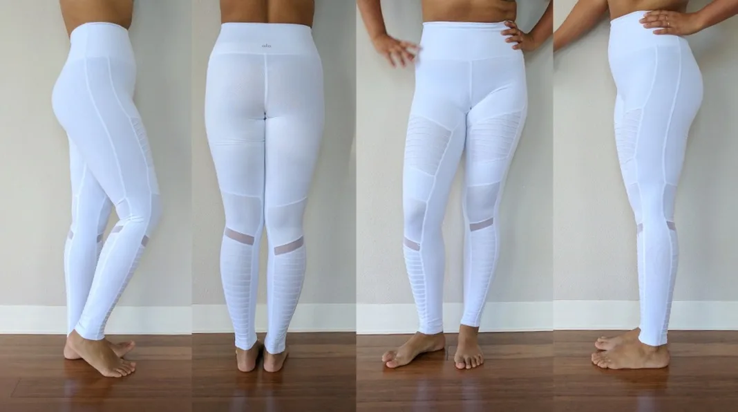 Alo Yoga High Rise Moto Leggings