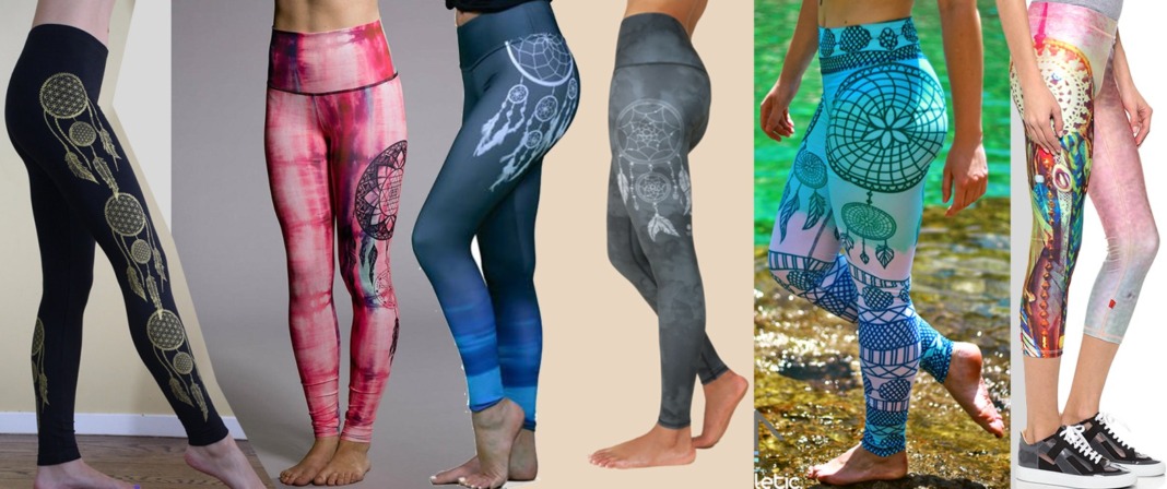 Rid Bad Juju with these Dream Catcher Leggings