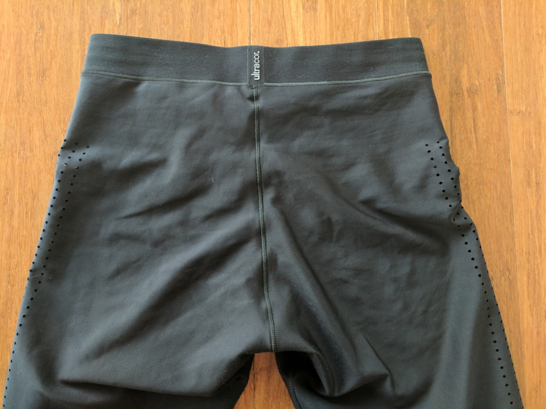ultracor leggings review waistband back