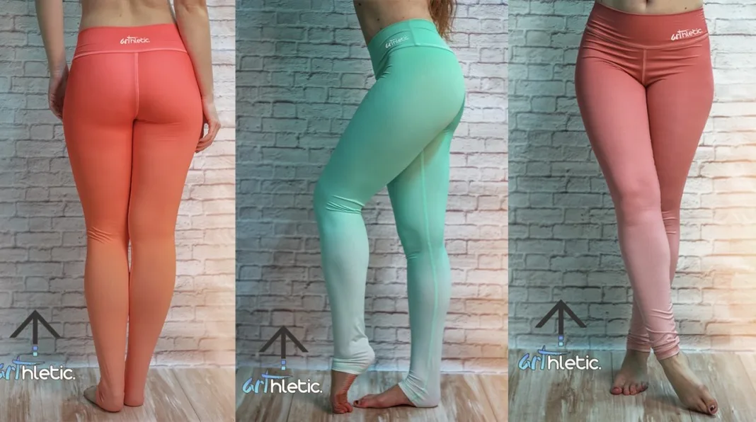 arthletic ombre leggings yoga activewear