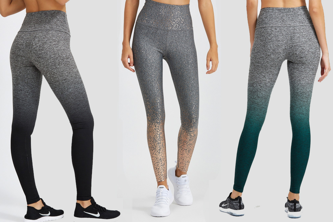 beyond yoga ombre high waist leggings space dye