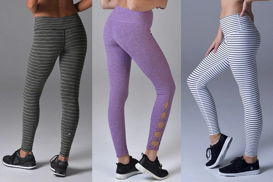 Glyder Review: High Power Striped Leggings - Lululemon QS Dupe