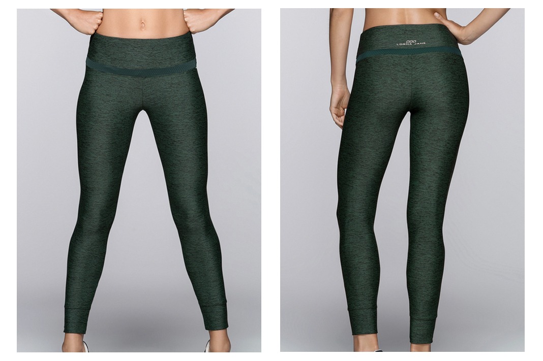 lorna jane flexion pants military marl