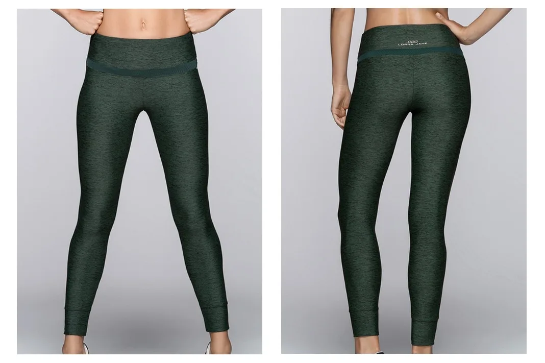 lorna jane flexion pants military marl