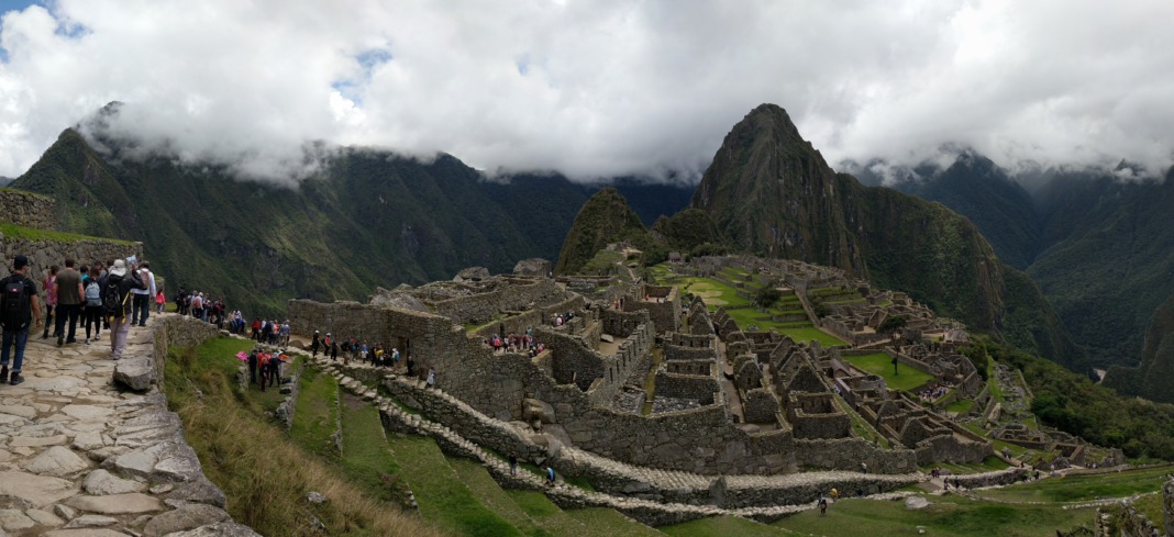 machu picchu panorama 2017