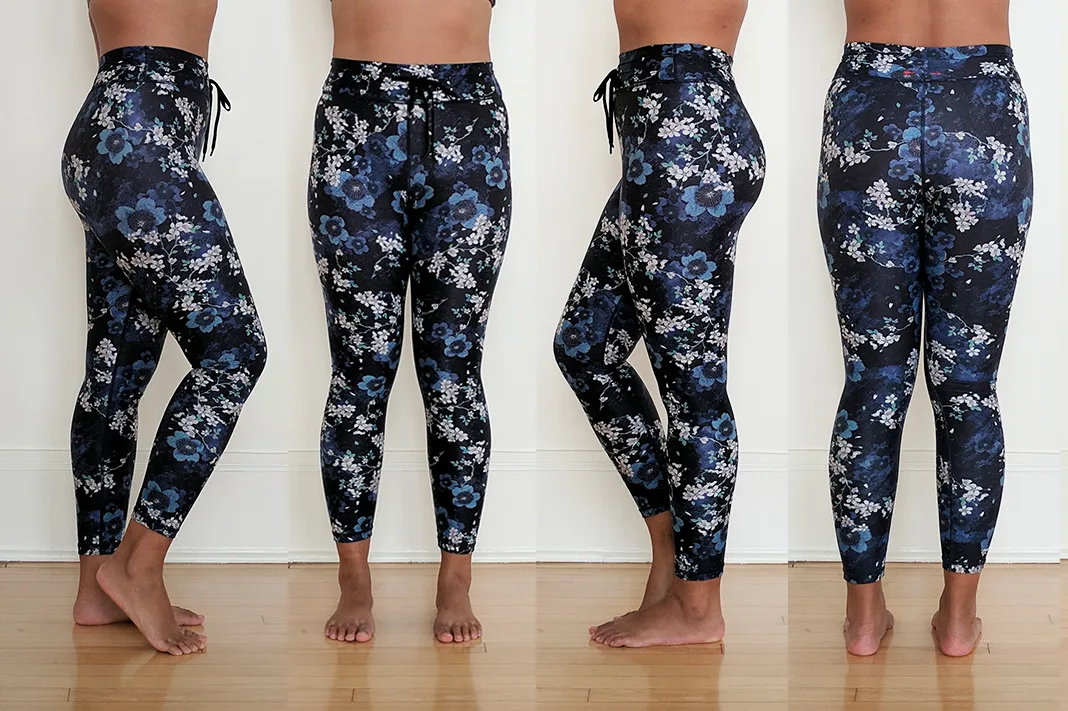 The UPSIDE Review: Cherry Blossom Midi Leggings - Schimiggy Reviews