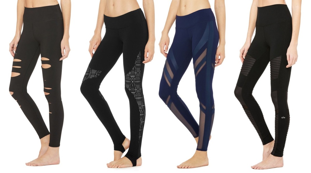 Shop Alo Yoga High Waist Moto Leggings