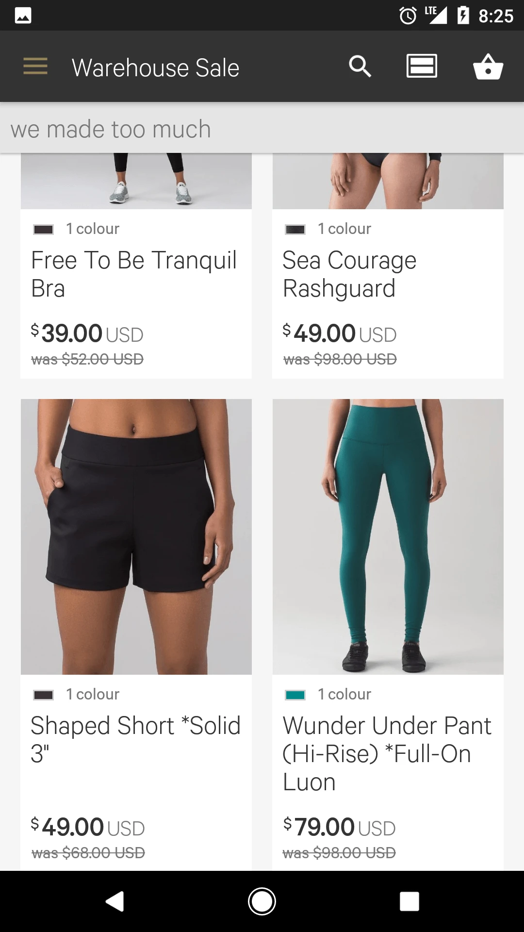 Lululemon ONLINE Warehouse Sale 2017 - Schimiggy Reviews