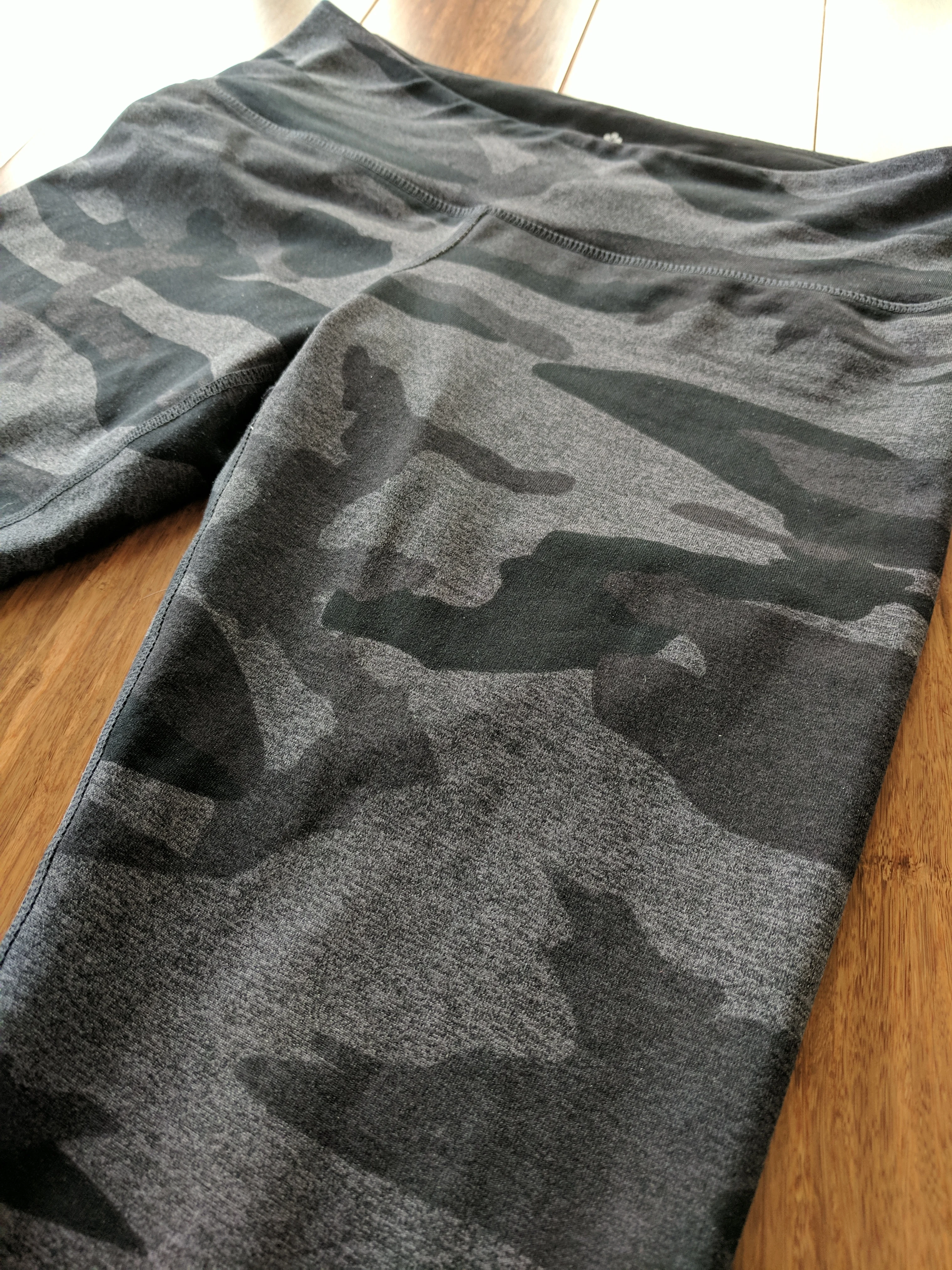 Tuff Athletics Review: Camo Long Leggings - Schimiggy Reviews