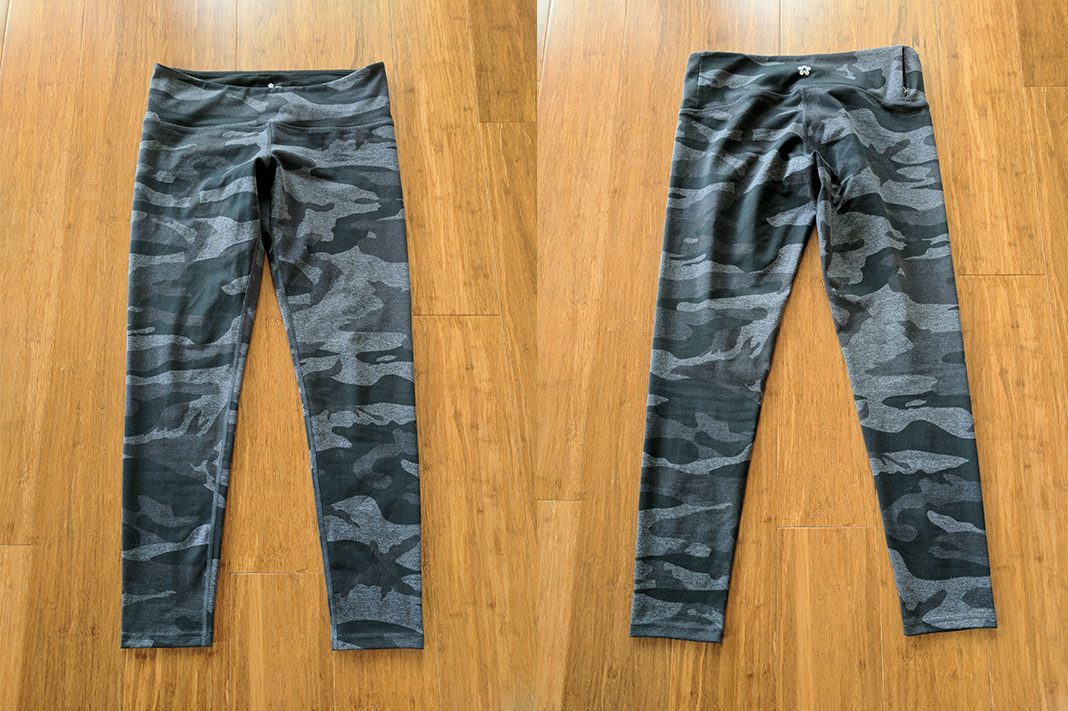 Tuff Athletics Review: Camo Long Leggings - Schimiggy Reviews