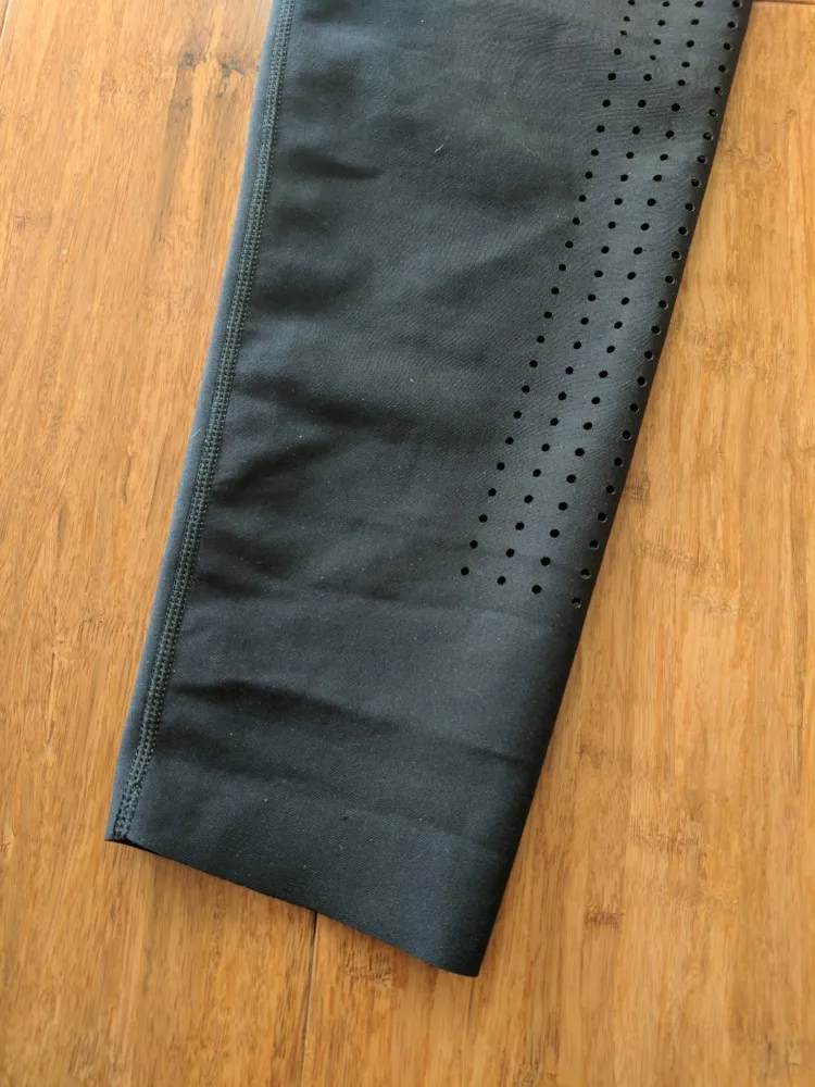 ultracor leggings review unhemmed leg opening