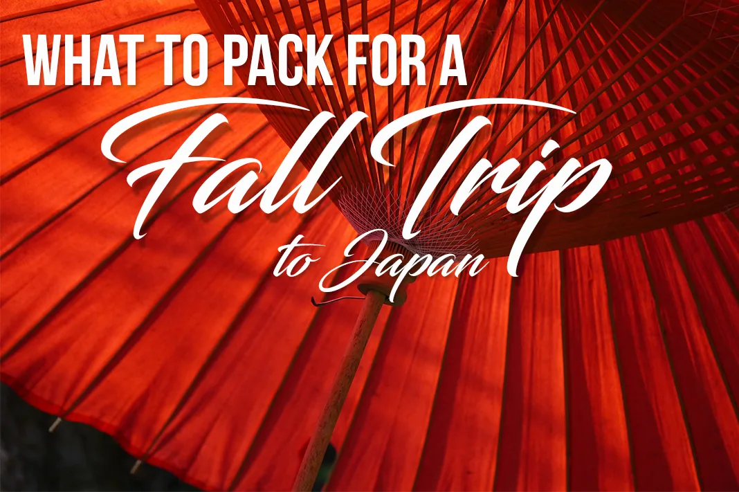 what to pack for trip to japan