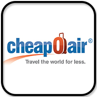 cheapoair logo travel resources