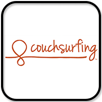 couchsurfing logo travel resources