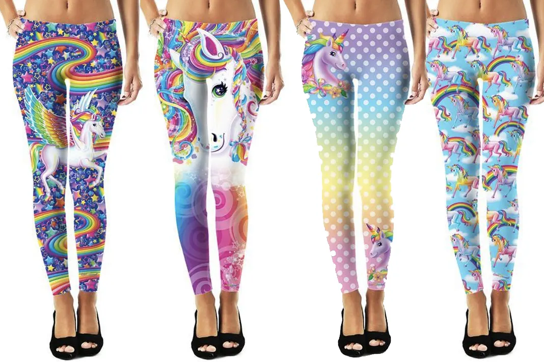 rage on unicorn leggings