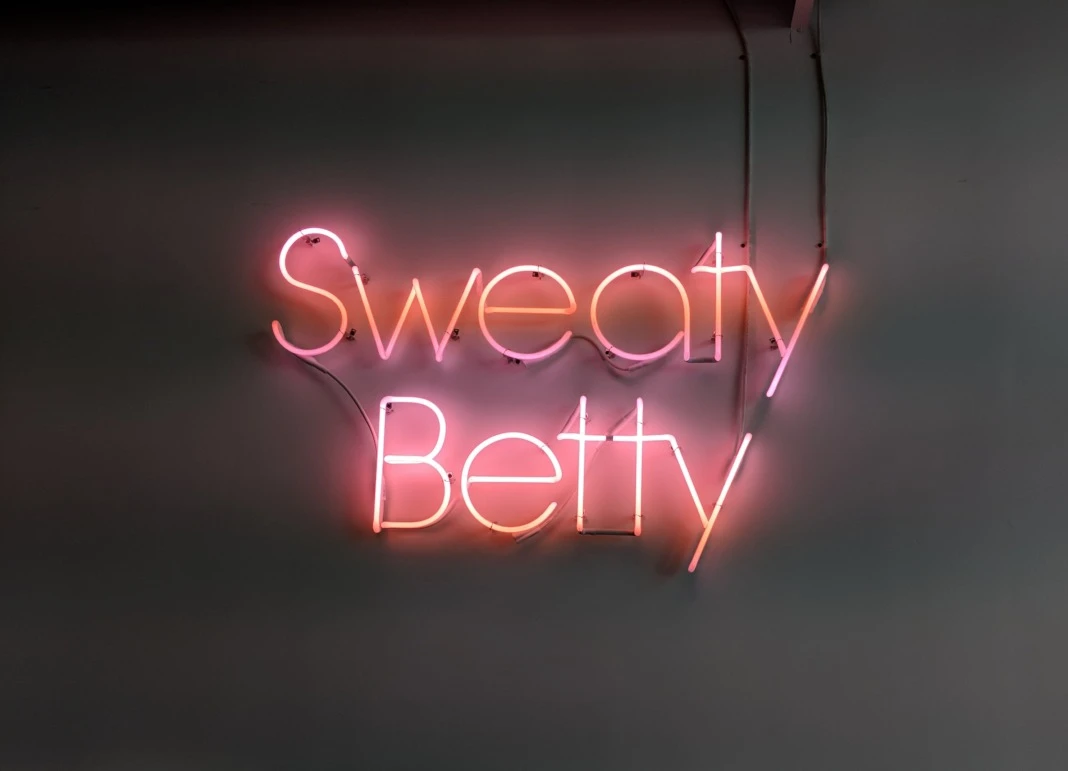 Sweaty Betty Neon Sign