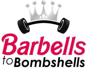 barbells to bombshells logo